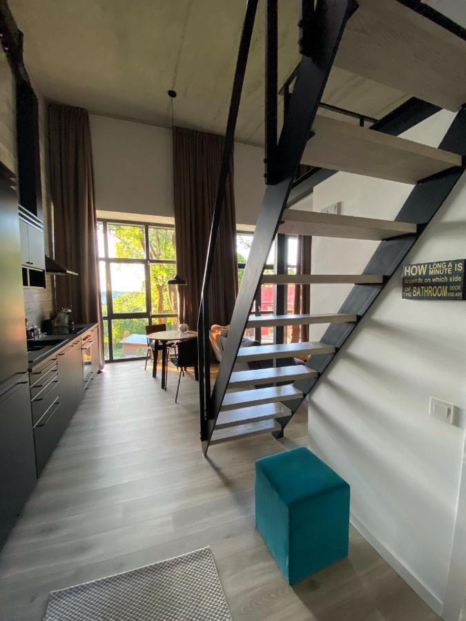 G - Owl Jazz -Modern Loft Type Apartment 18 With Big Roof Terrace And Free Private Parking Kaunas Exterior foto