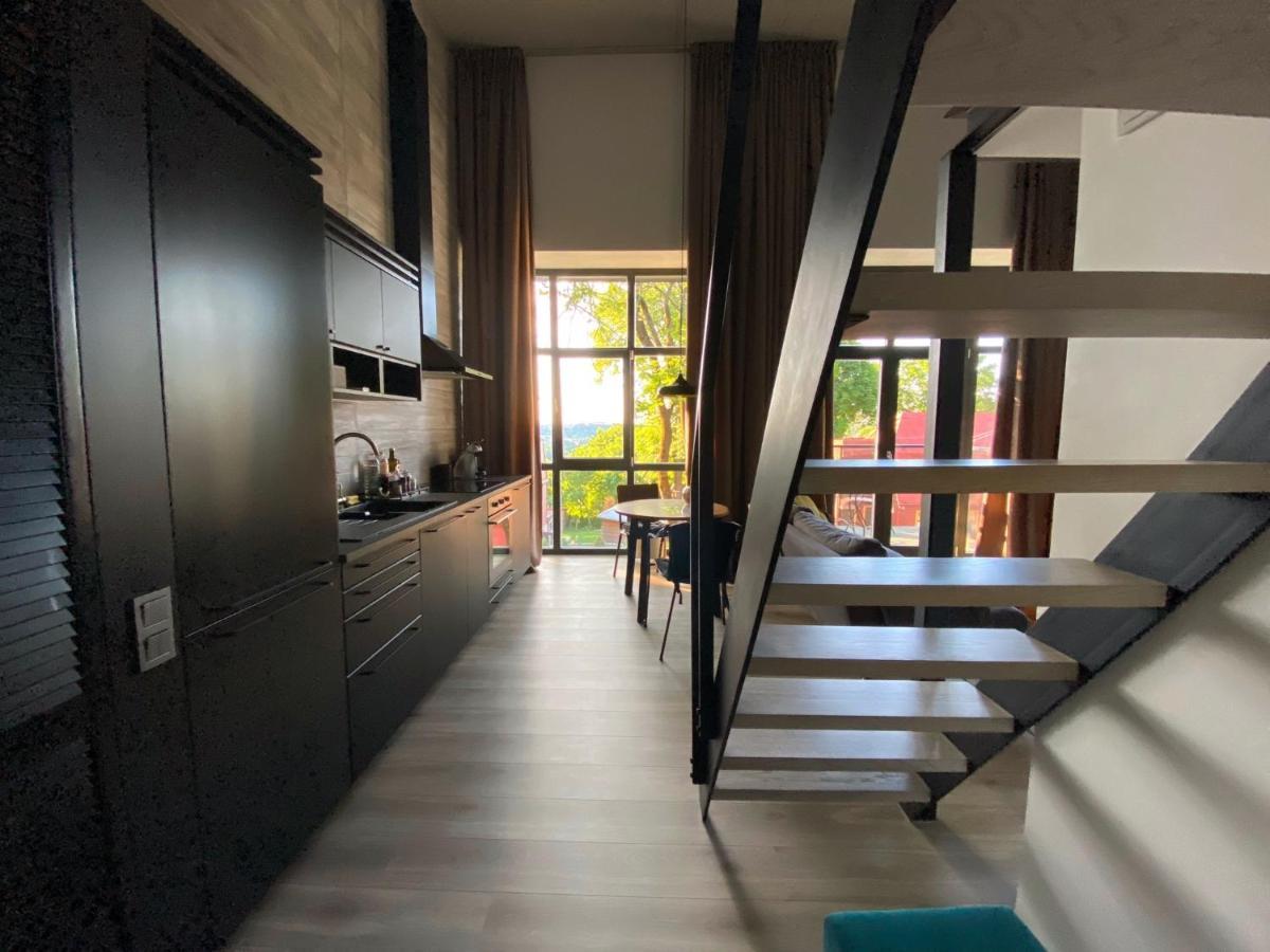 G - Owl Jazz -Modern Loft Type Apartment 18 With Big Roof Terrace And Free Private Parking Kaunas Exterior foto