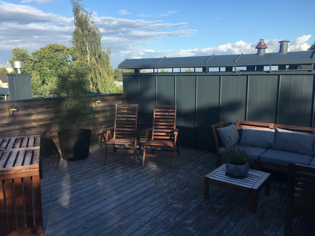 G - Owl Jazz -Modern Loft Type Apartment 18 With Big Roof Terrace And Free Private Parking Kaunas Exterior foto