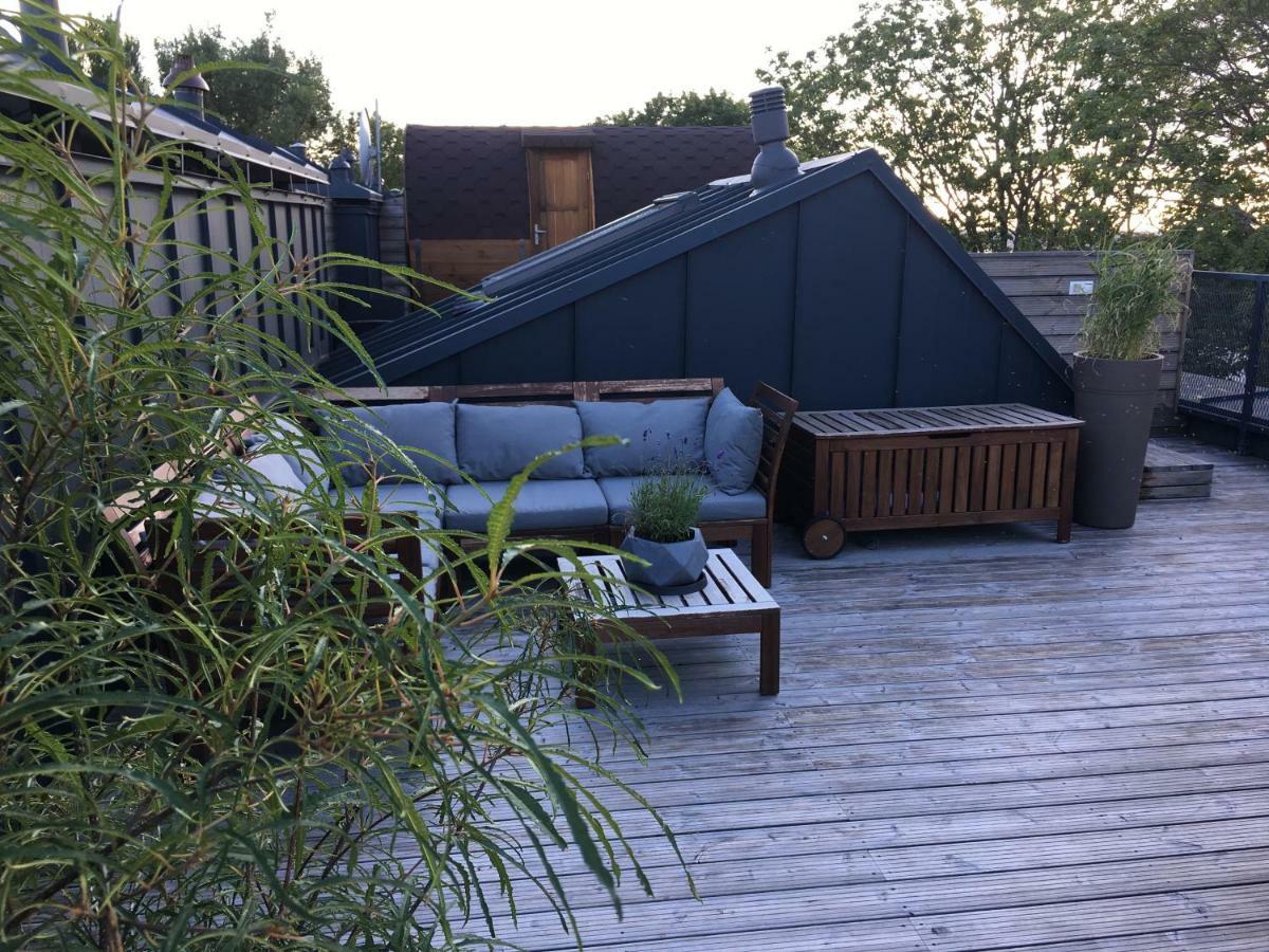 G - Owl Jazz -Modern Loft Type Apartment 18 With Big Roof Terrace And Free Private Parking Kaunas Exterior foto