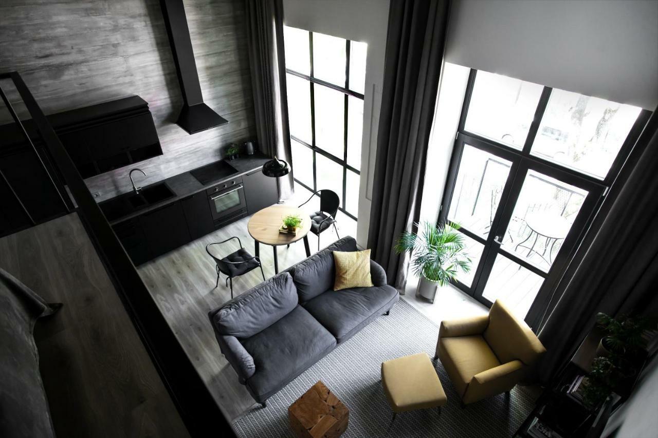 G - Owl Jazz -Modern Loft Type Apartment 18 With Big Roof Terrace And Free Private Parking Kaunas Exterior foto